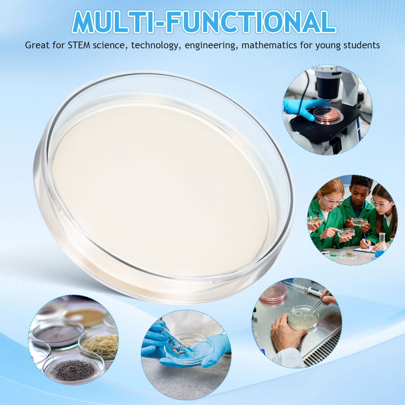 Agar Plates 10pcs Ready to Use - Agar Tissue Culture บทวิจารณ์และราคา