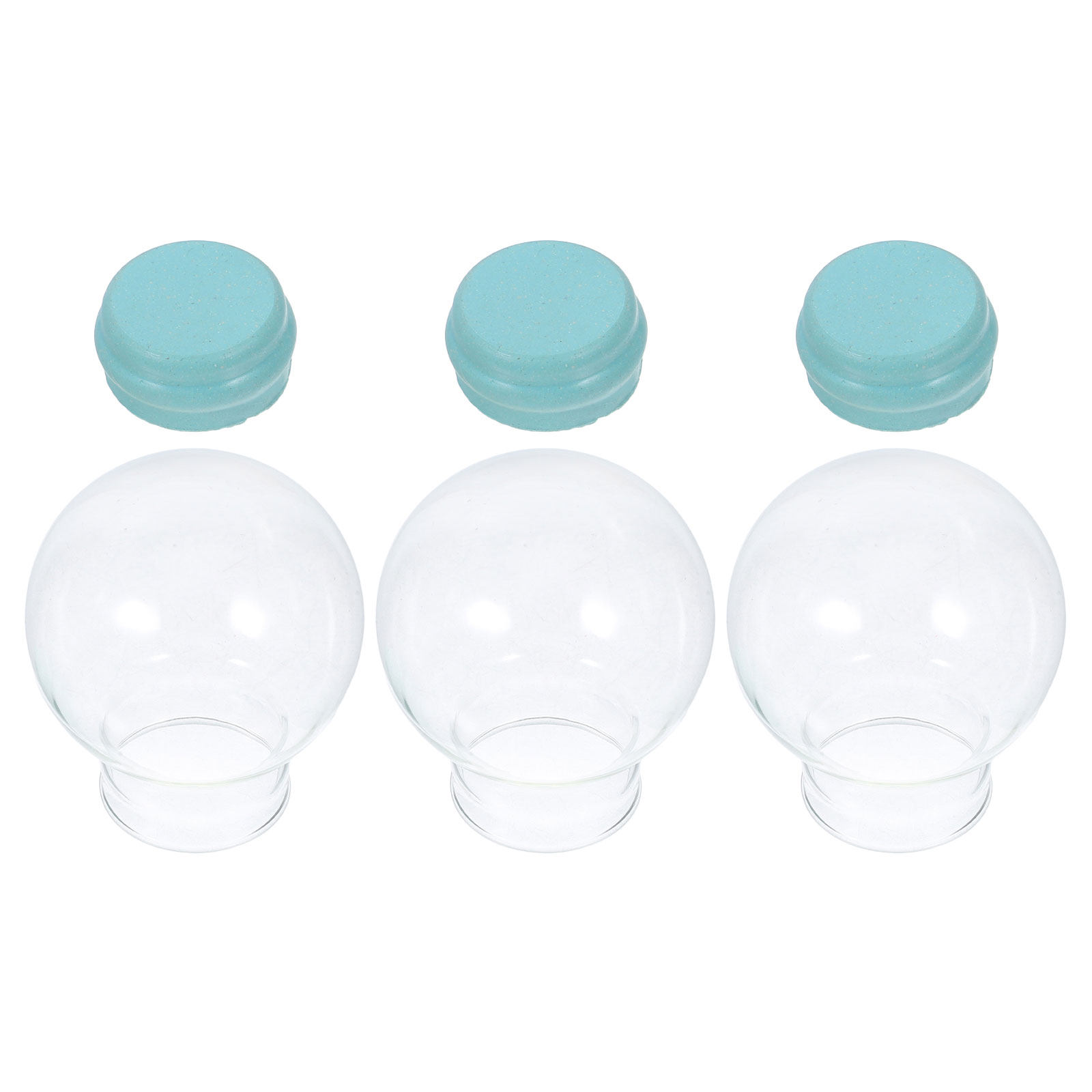 3Pcs Clear Empty Snow Globes 4 - Plastic Dome Clear บทวิจารณ์และราคา
