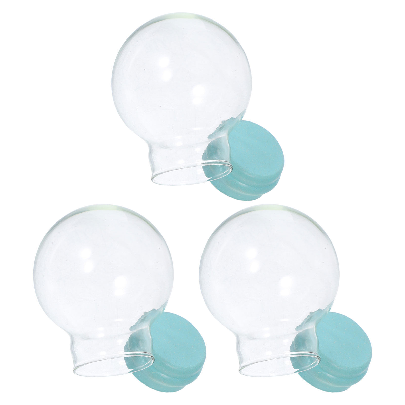 3Pcs Clear Empty Snow Globes 4 - Plastic Dome Clear บทวิจารณ์และราคา