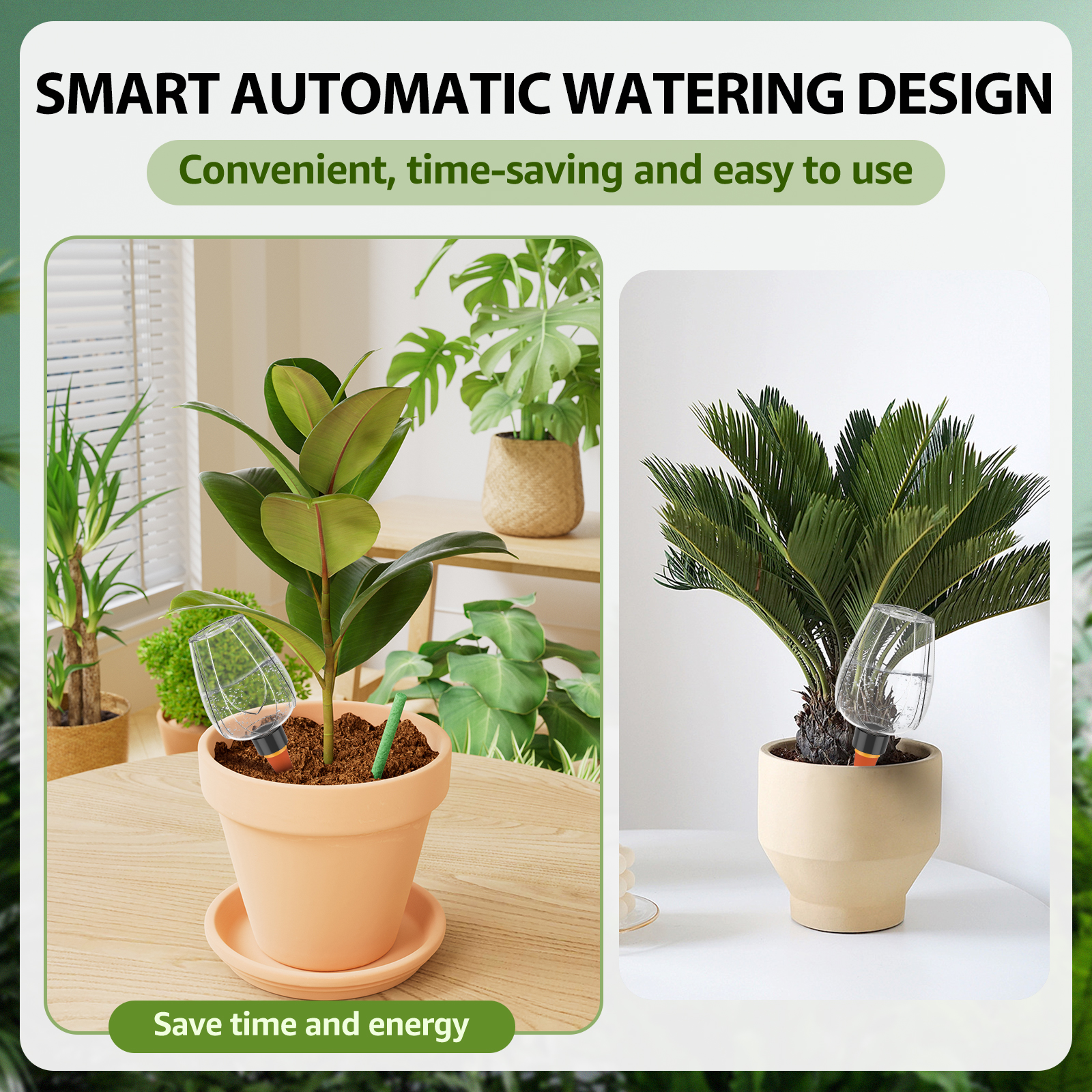 4Pcs Plant Watering Balls 350M - Self Watering Insert บทวิจารณ์และราคา
