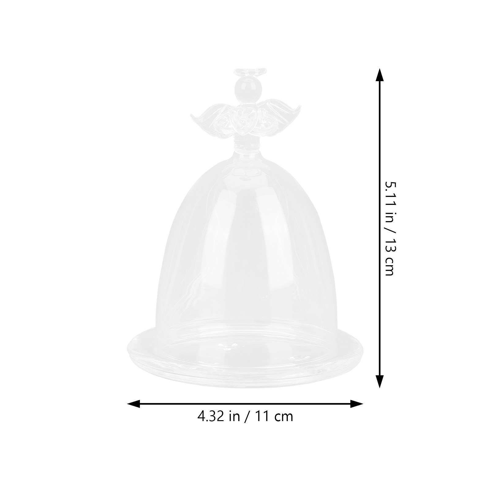 Angel Clear Display Dome for P - Plastic Dome Clear บทวิจารณ์และราคา
