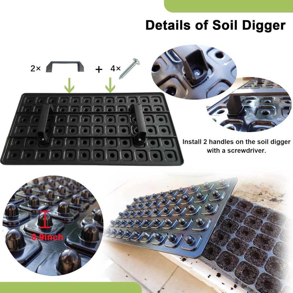 72 Cell Seed Starter Trays wit - Propagation Tray 72 บทวิจารณ์และราคา