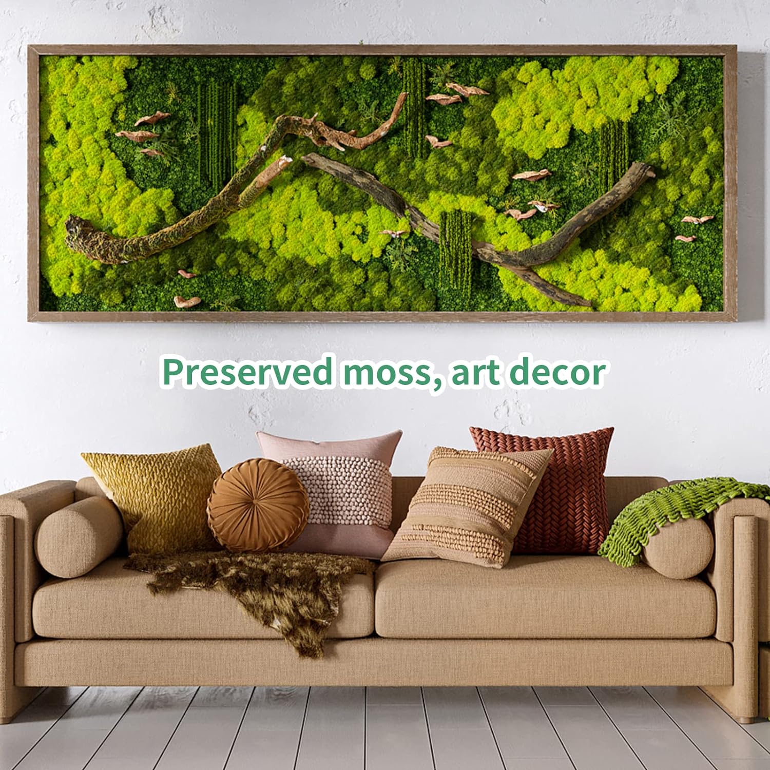 Artificial Green Plants Mini L - Sphagnum Moss Dry บทวิจารณ์และราคา