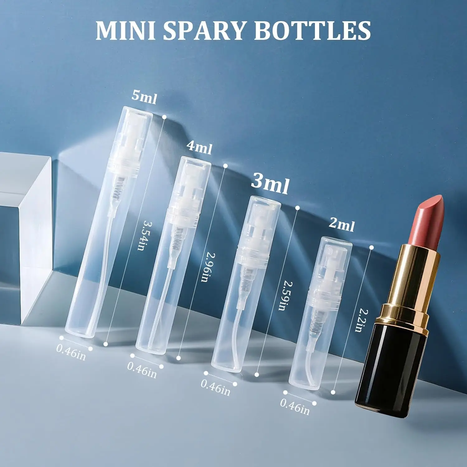 3 ml Mini Spray Bottles, 10 Pa - Misting Bottle Fine บทวิจารณ์และราคา