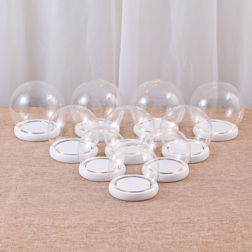 High Borosilicate Glass Dome D - Plastic Dome Clear บทวิจารณ์และราคา