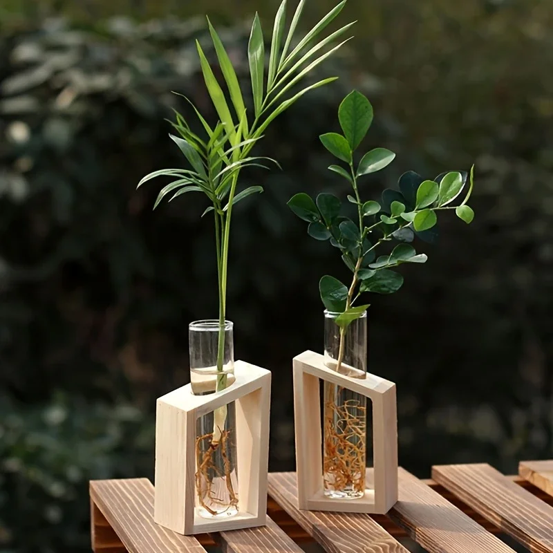 Test Tube Glass Vase Plant Pro - Propagation Station Vase บทวิจารณ์และราคา