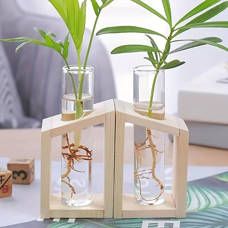Test Tube Glass Vase Plant Pro - Propagation Station Vase บทวิจารณ์และราคา