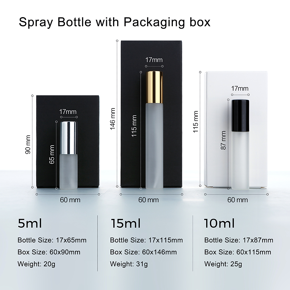 50Pcs 5/10/15ml Perfume Bottle - Misting Bottle Fine บทวิจารณ์และราคา